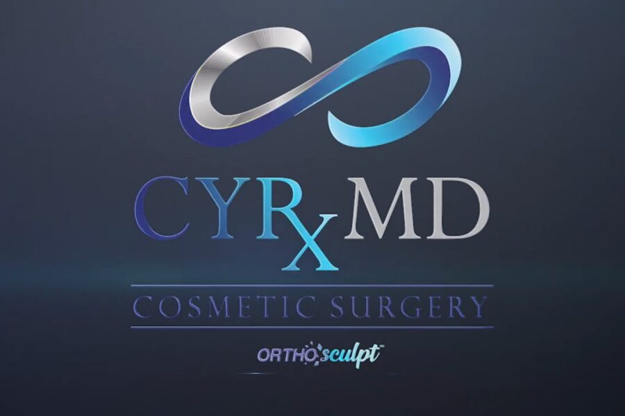 Blue CYRxMD Cosmetic Surgery Logo - OrthoSculpt