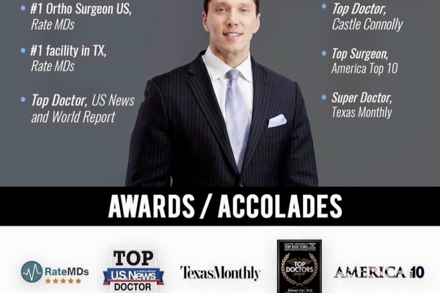 Dr. Steven J. Cyr Awards and Accolades